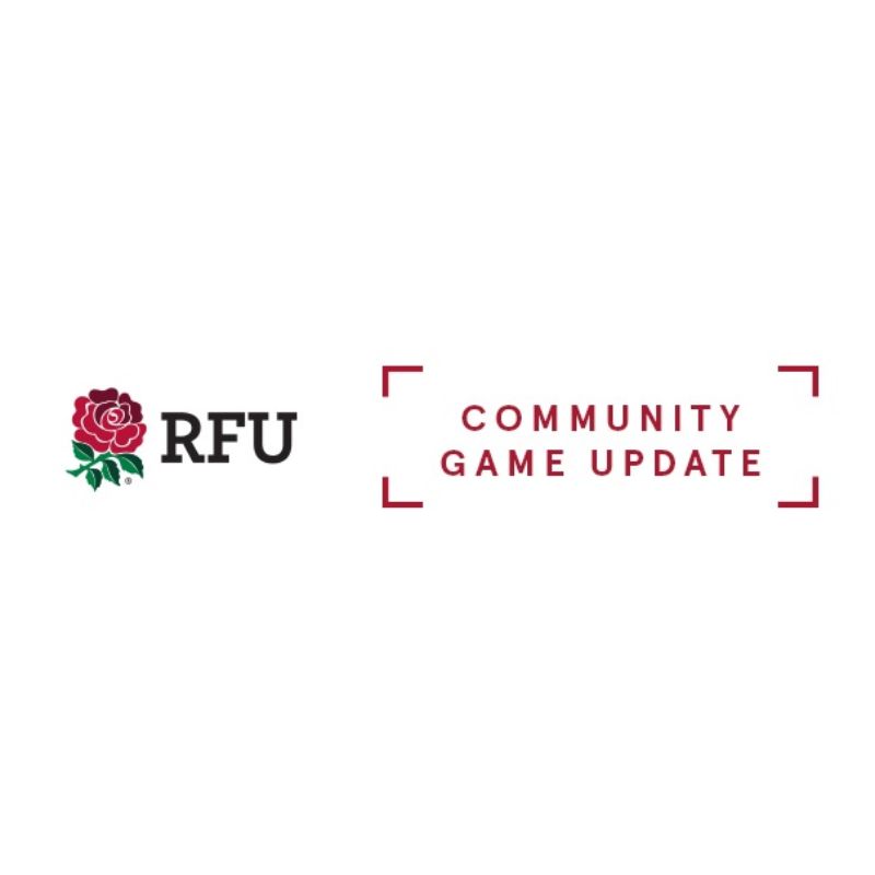 Image for the The Latest Community Game Update from the RFU news article