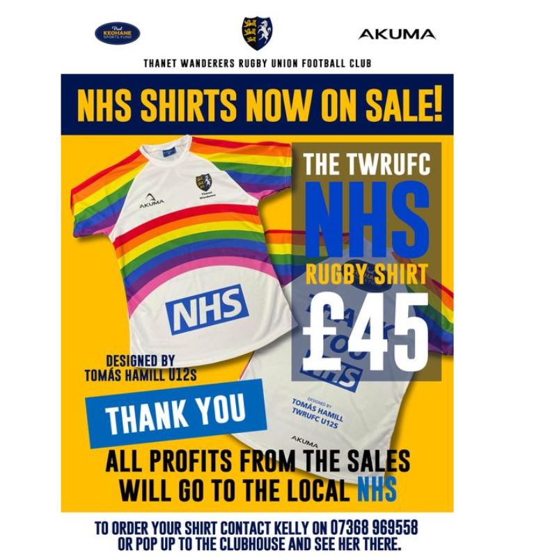 NHS Rugby Shirts now on Sale