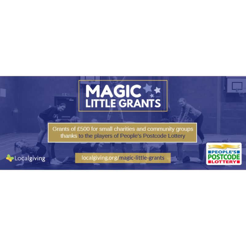 Image for the Thank you to Local Giving - Magic Little Grants news article