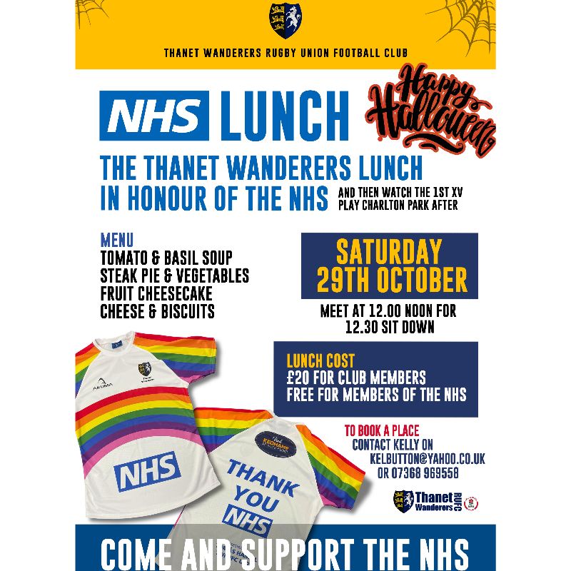 Join us at the NHS Lunch