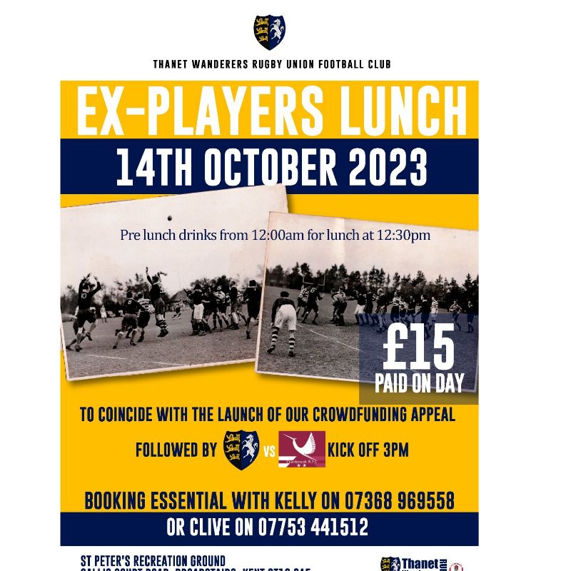 Image for the Ex Players Lunch news article