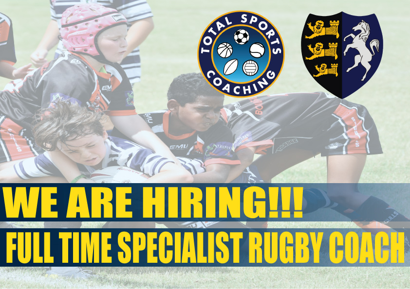 Image for the SPECIALIST RUGBY COACH JOB ADVERT news article