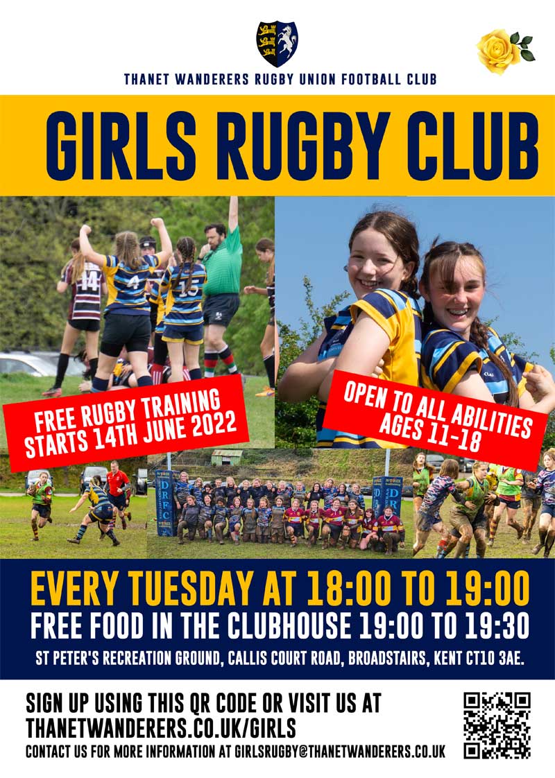 Image of TWRUFC Girls Club Flyer