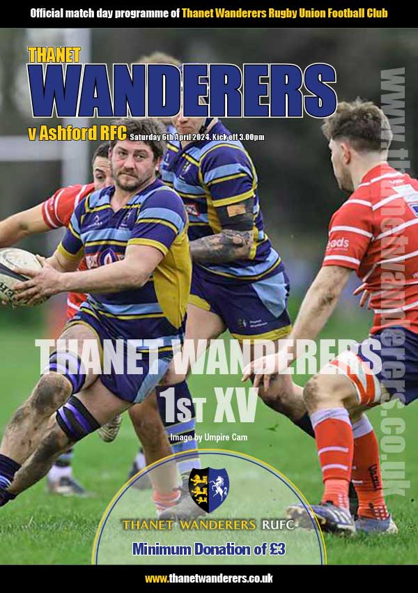 Image of Thanet Wanderers RUFC programme