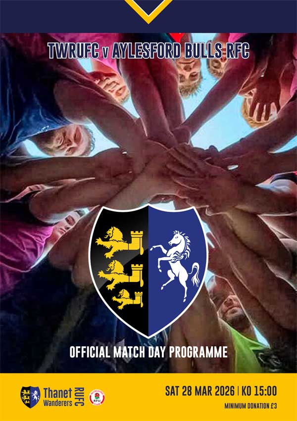 Image of Thanet Wanderers RUFC programme