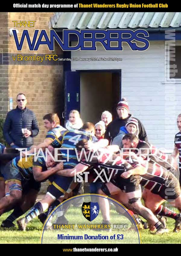 Image of Thanet Wanderers RUFC programme