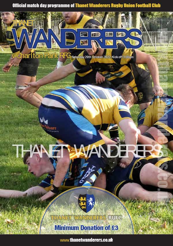 Image of Thanet Wanderers RUFC programme