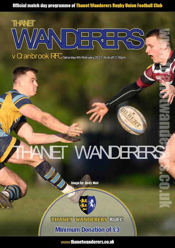 Image of Thanet Wanderers RUFC programme