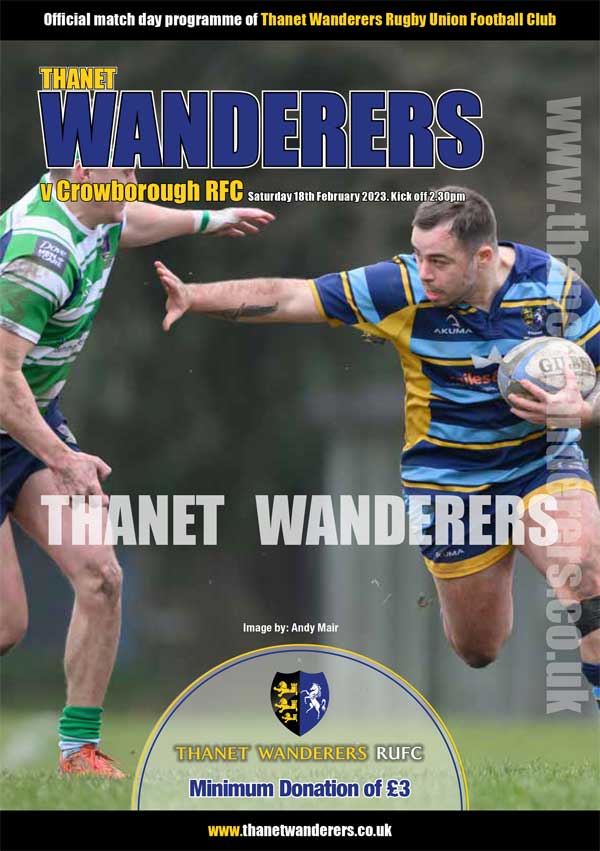 Image of Thanet Wanderers RUFC programme