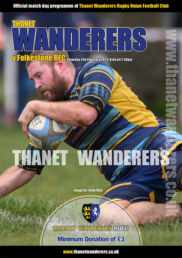 Image of Thanet Wanderers RUFC programme