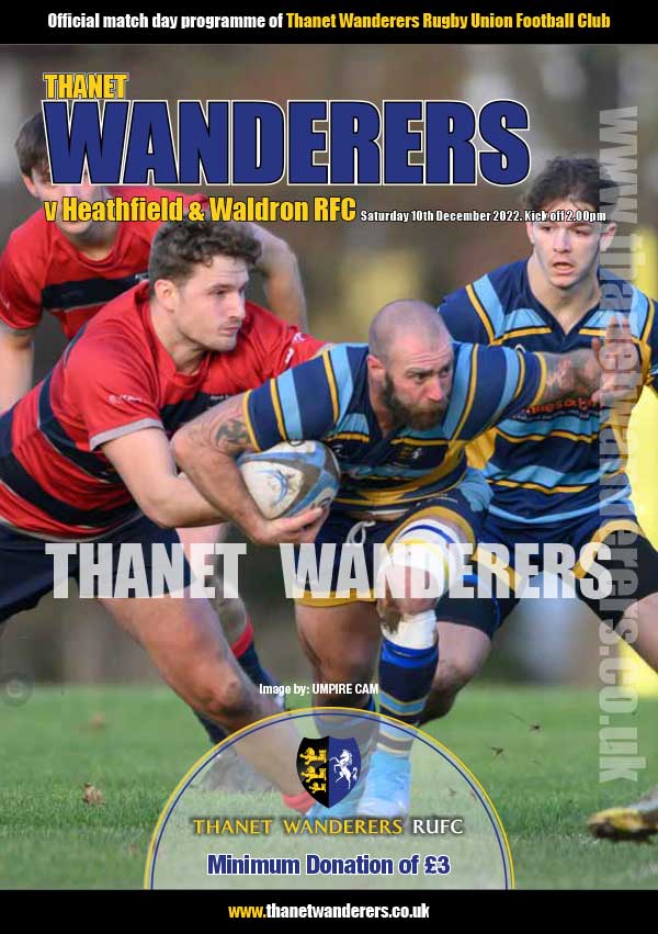 Image of Thanet Wanderers RUFC programme