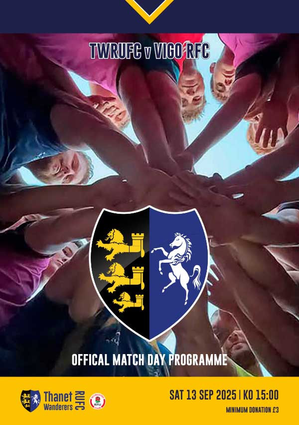 Image of Thanet Wanderers RUFC programme