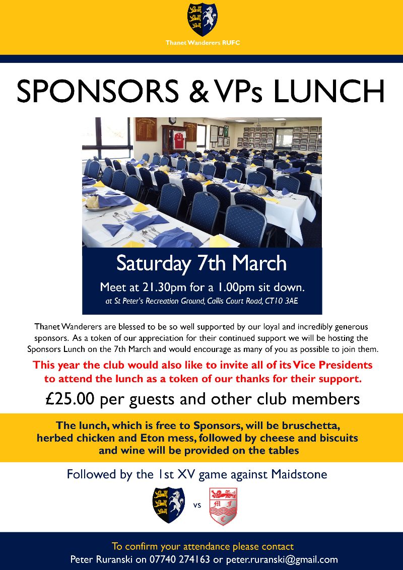 Sponsors & VP Lunch image