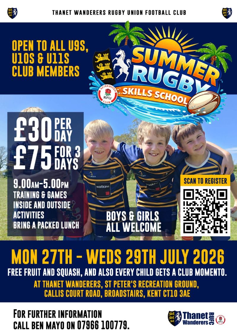 Summer Rugby Skills School image