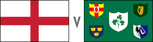 Image for the England V Ireland LIve on Sky at the clubhouse news article