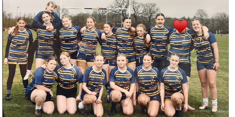 Image of the U14s Girls